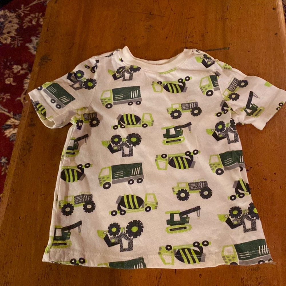 Adorable Construction Equipment and Tractors tee shirt